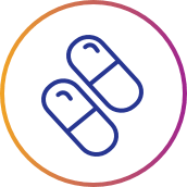 VITRAKVI® (larotrectinib) Capsules Icon VITRAKVI® (larotrectinib) Capsules Icon