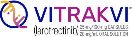 VITRAKVI® (larotrectinib) logo